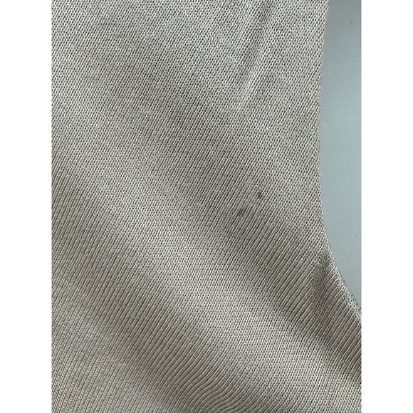 The Hour Top Women Medium Taupe Piper Cut Out Tank Sleeveless Stretch Neutral - Picture 4 of 13